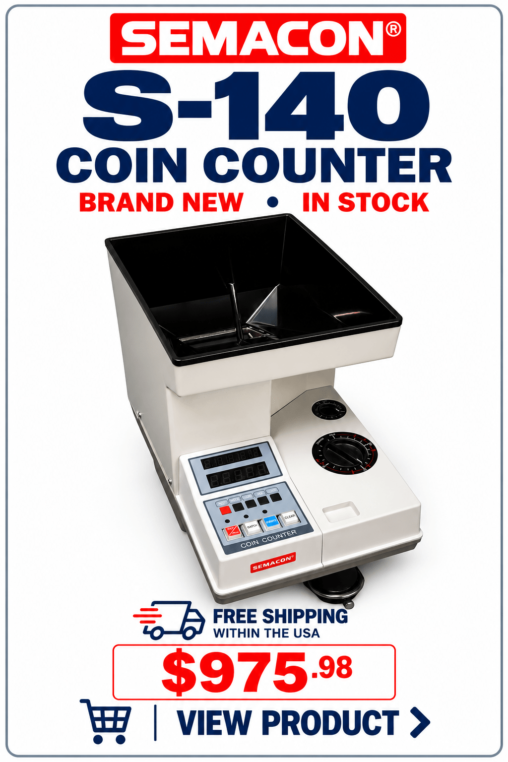Semacon S-140 Coin Counter